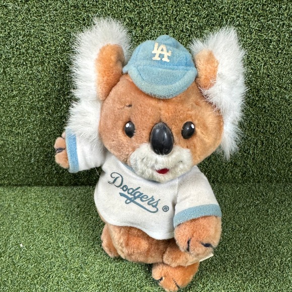 Los Angeles Dodgers Koala Plush Toy LA Baseball Mascot Stuffed Animal 8in - Picture 3 of 6